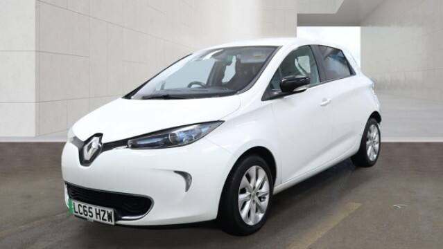 2015 Renault Zoe Dynamique Nav Electric Automatic White 5dr BATTERY OWNED+SATNAV Hatchback Electr...