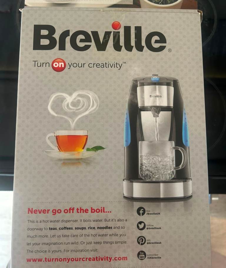 Breville HotCup Hot Water Dispenser - 1.5L