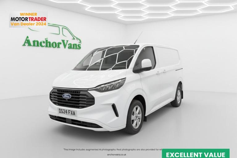 2024 Ford Transit Custom SWB L1H1 Low Roof 280 Limited Air Con Carplay Cruise Sensors Panel Van D...