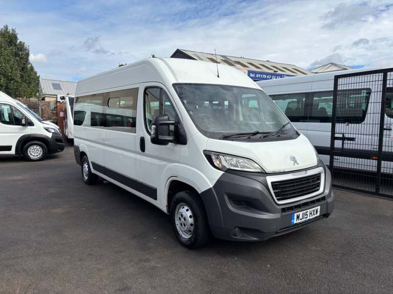 2015 Peugeot Boxer 2.2 HDi L3 H2 MINIBUS 9 SEATER 130ps Minibus Diesel Manual