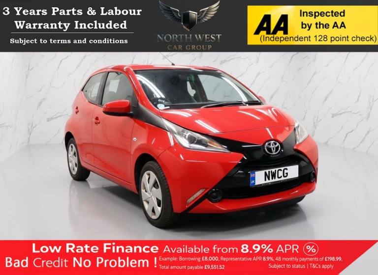 2017 Toyota AYGO 1.0 VVT-i x-play Hatchback 5dr Petrol Manual Euro 6 (68 ps) NATIONWIDE PART Hatc...