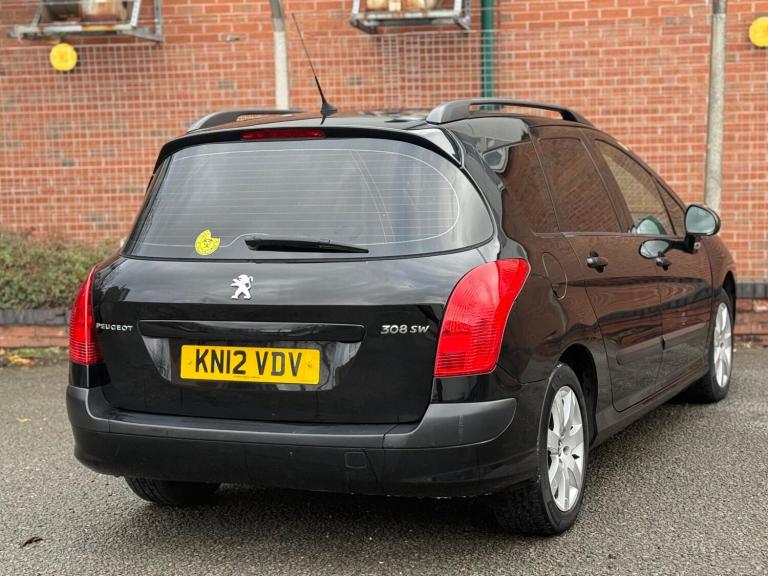 2012 Peugeot 308 1.6 HDI 92 SR 5dr ESTATE DIESEL Manual