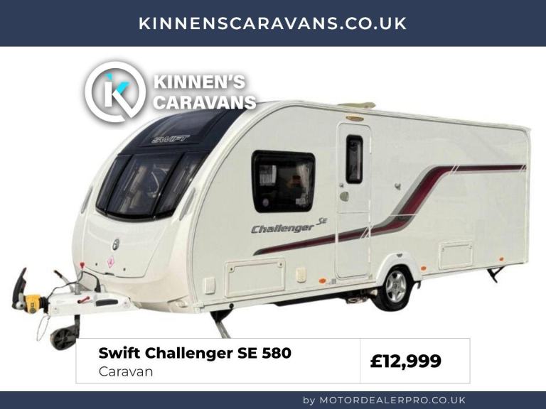 2014 Swift Challenger SE 580 Caravan