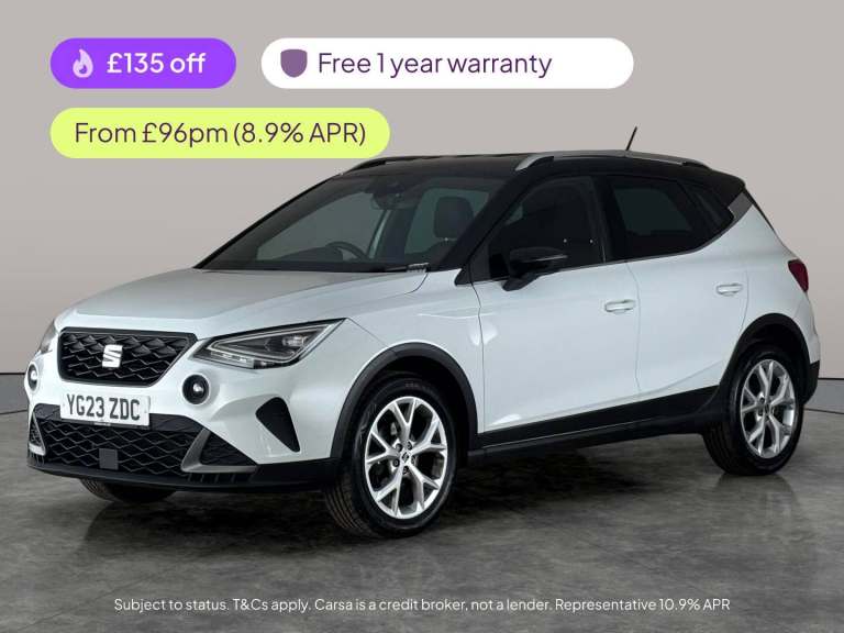 2023 SEAT Arona 1.0 TSI FR SUV 5dr Petrol Manual Euro 6 (s/s) (110 ps) - WIFI - BLUETOOTH - Suv P...