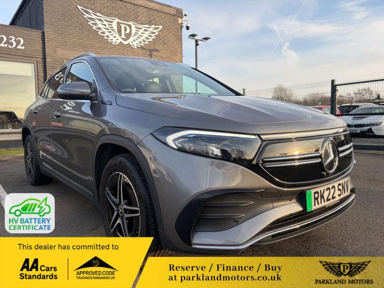 2022 Mercedes-Benz EQA EQA 250 AMG Line 5dr SUV Electric Automatic