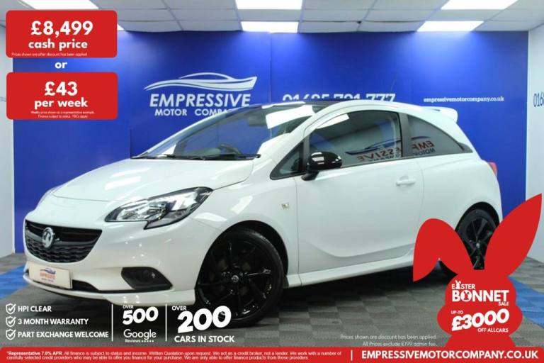 2019 19 VAUXHALL CORSA 1.4I ECOTEC SRI VX LINE NAV BLACK HATCHBACK 3DR PETROL MA