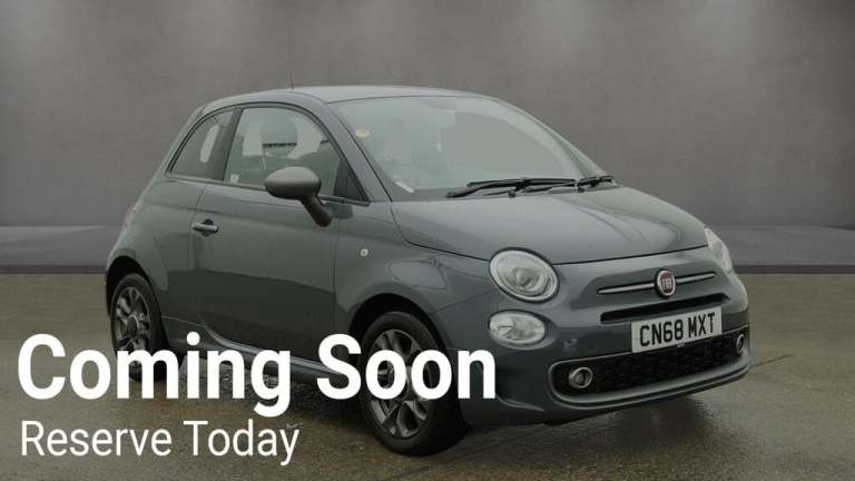 2018 Fiat 500 1.2 S 3dr HATCHBACK PETROL Manual