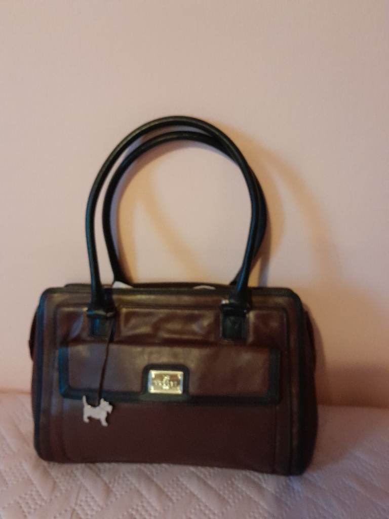 Radley Burgundy Leather Handbag 