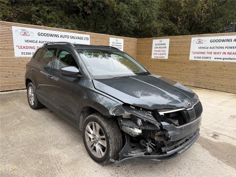 2021 SKODA KAROQ SE TECHNOLOGY 1.5TSI ACCIDENT DAMAGED REPAIRABLE SALVAGE 