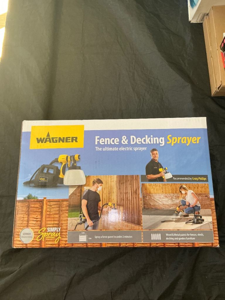 Wagner Fence & Decking Sprayer – Electric Paint Sprayer