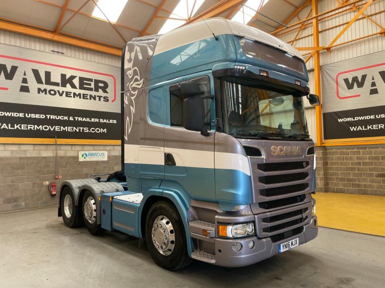 SCANIA R580 V8 *EURO 6* TOPLINE 6X2 TRACTOR UNIT - 2016 - YN16 MJX