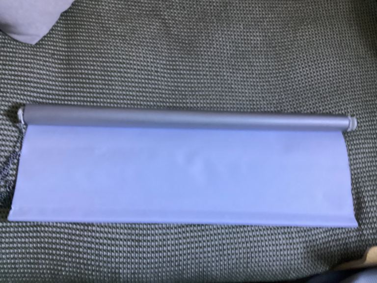 NEW White Thermal Blackout Blind - no fitting required  £25