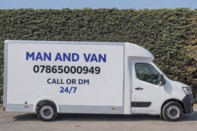 FREE QOUETS ANYTIME MAN WITH VAN HOUSE REMOVAL FLAT MOVERS BED MOVE SAME DAY BIG VAN24/7 DUMP CLEAR