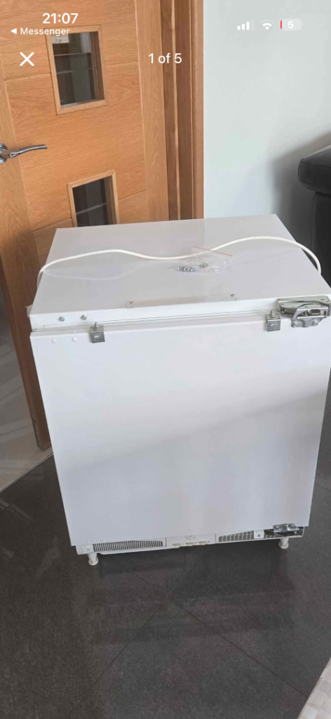 Belling Undercounter Freezer BE809 - Good Condition
