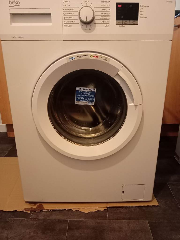 Beko Washing Machine - White, Good Condition