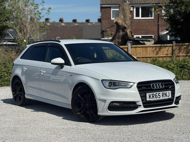 2015 Audi A3 2.0 TDI S line Sportback S Tronic quattro Euro 6 (s/s) 5dr (Nav) HATCHBACK Diesel Au...