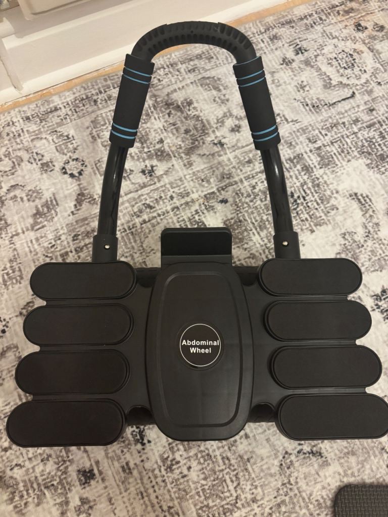 Abdominal wheel roller exercise machine 