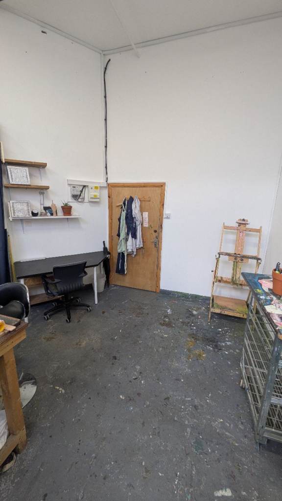 Artist Studio, Desk and Wall Space Available to Rent