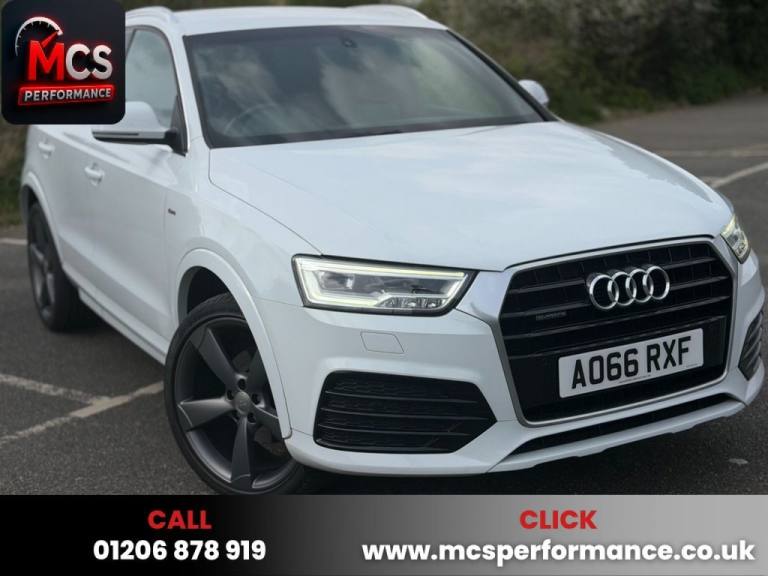 2016 Audi Q3 2.0 TDI S line Plus SUV 5dr Diesel Manual quattro Euro 6 (s/s) (150 ps) ESTATE Diese...
