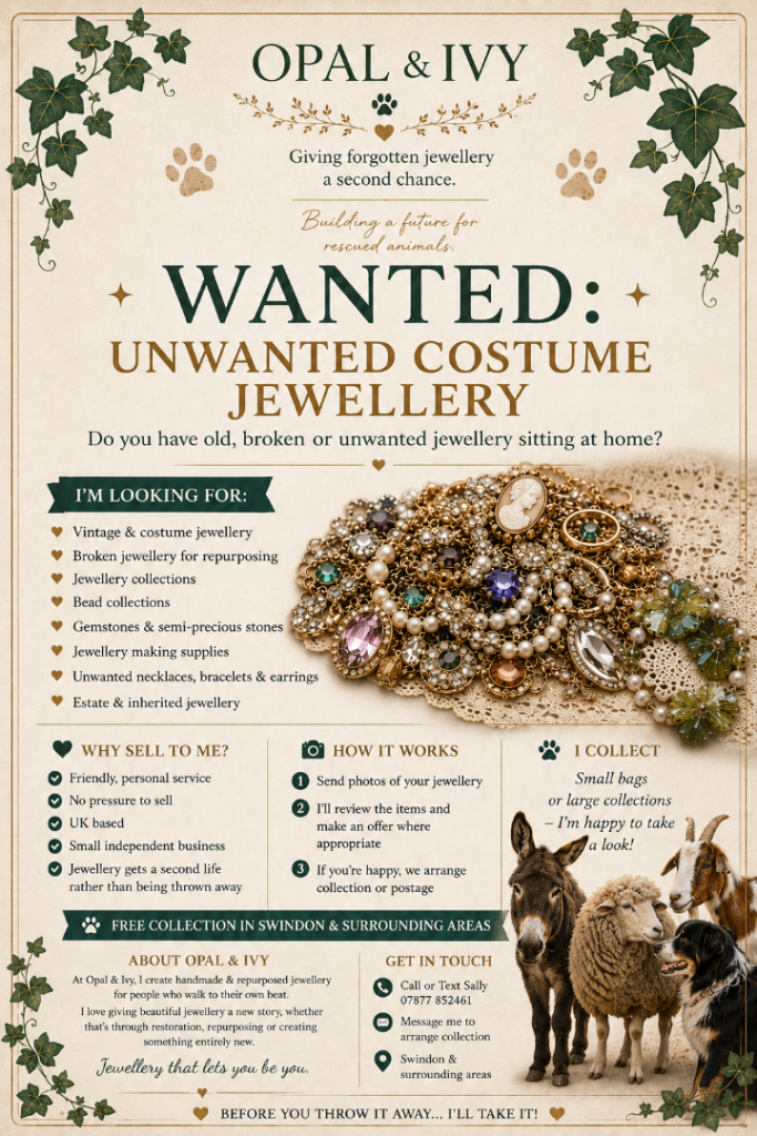 Wanted: Unwanted Costume Jewellery – Opal & Ivy