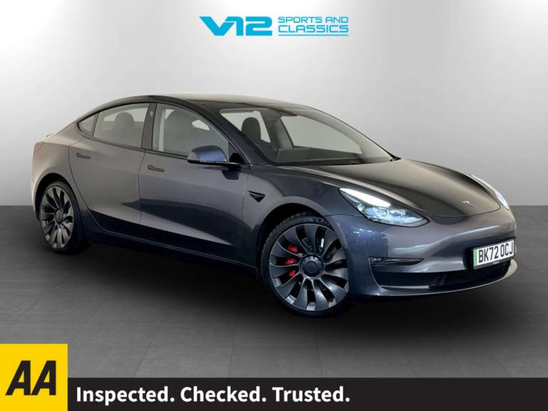 2022 Tesla Model 3 Performance AWD 4dr [Performance Upgrade] Auto SALOON ELECTRIC Automatic