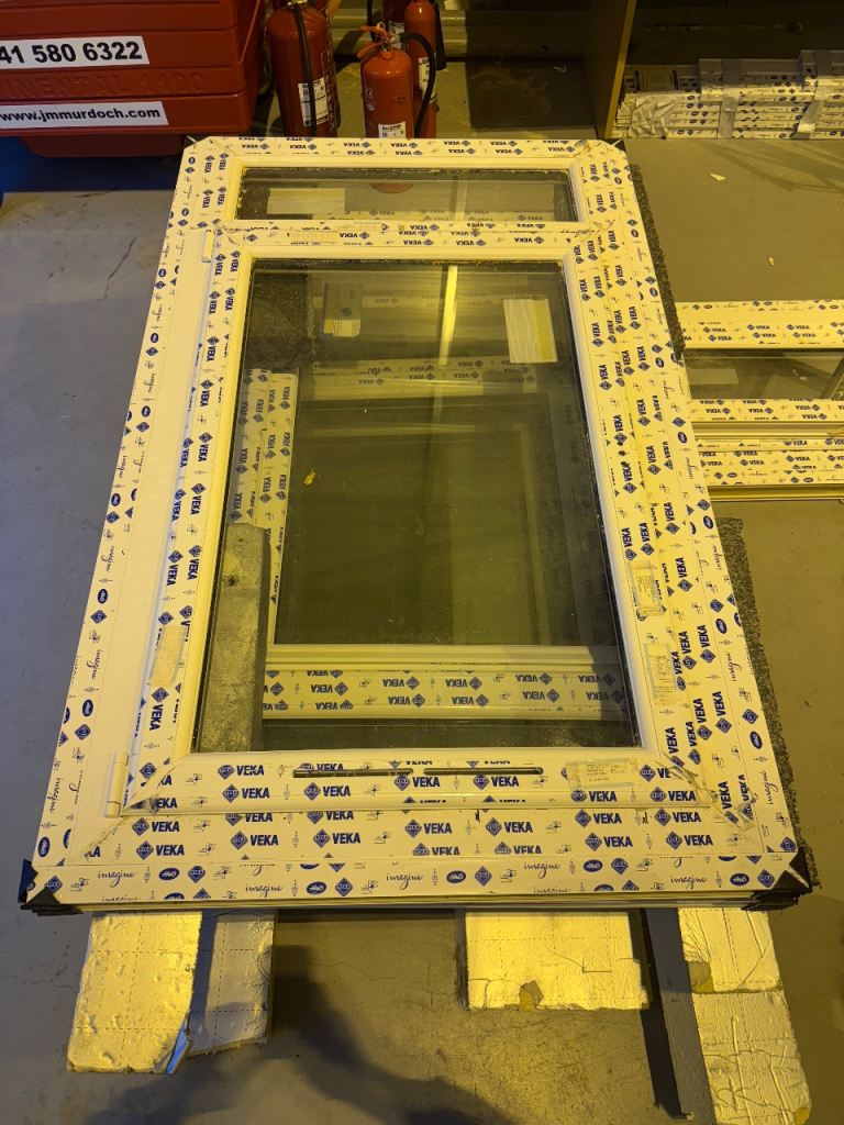 Veka window -  measurements on pictures brand new  More windows available 