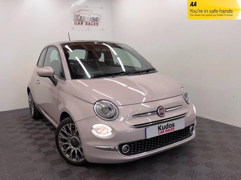 2020 Fiat 500 1.0 Mild Hybrid Star 3dr **PINK** SAT NAV - SENSORS - FSH HATCHBACK Petrol Manual