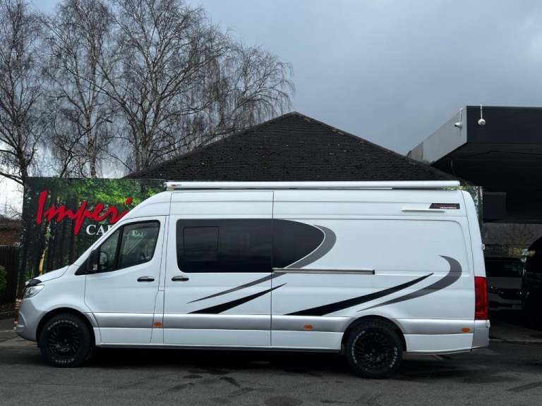 2021 Mercedes Benz Sprinter 3.5t H2 Progressive campervan racehome 5 door Cam...