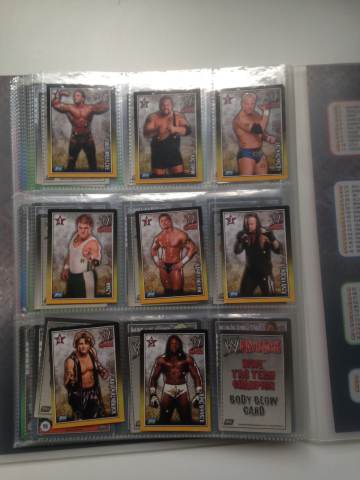 wwe card binder UniKeep WrestleMania Themed Collectible Storage safe trading card pages How To Organize WWE Topps