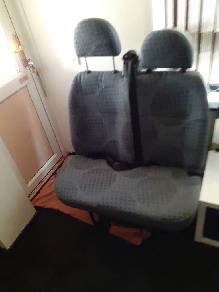 Double transit van seats  3 sets 