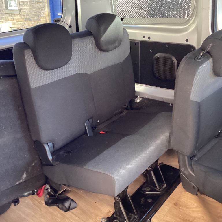 Back seats and double seater for van conversion or nissan nv200