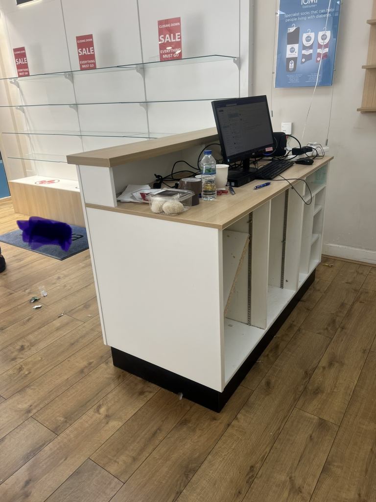 Reception Desk, Front Counter Desk.