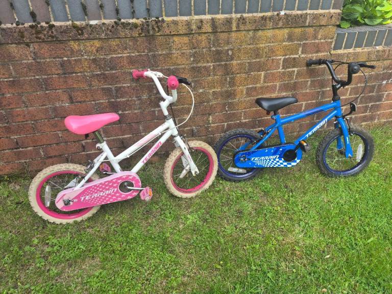 2 bikes both 14-inch terrain mountain bike