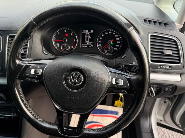 2017 Volkswagen Sharan 2.0 TDI CR BlueMotion Tech 150 SE 5dr DSG MPV Diesel Automatic