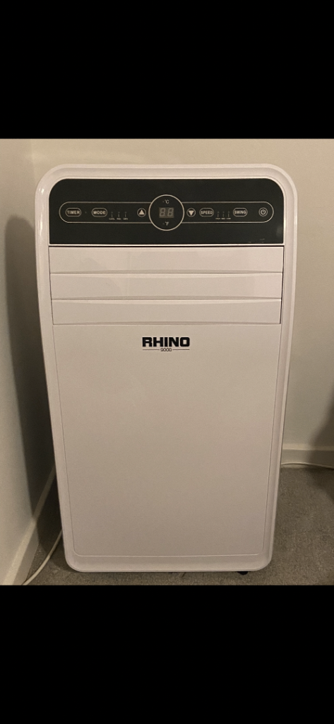 Rhino H03620 Air Conditioning Unit AC9000 Dehumidifier Cooling Fan 240V Air Con