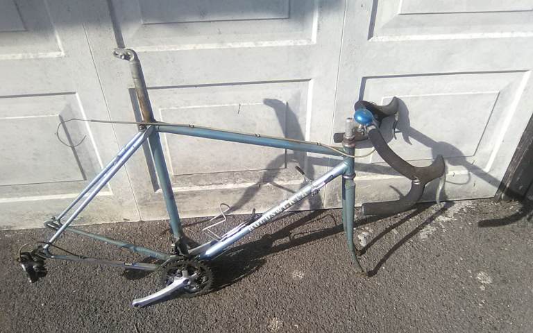 Vintage Holdsworth Steel Racing Bike 500mm Frame , Handlebars , Derailleur Gears