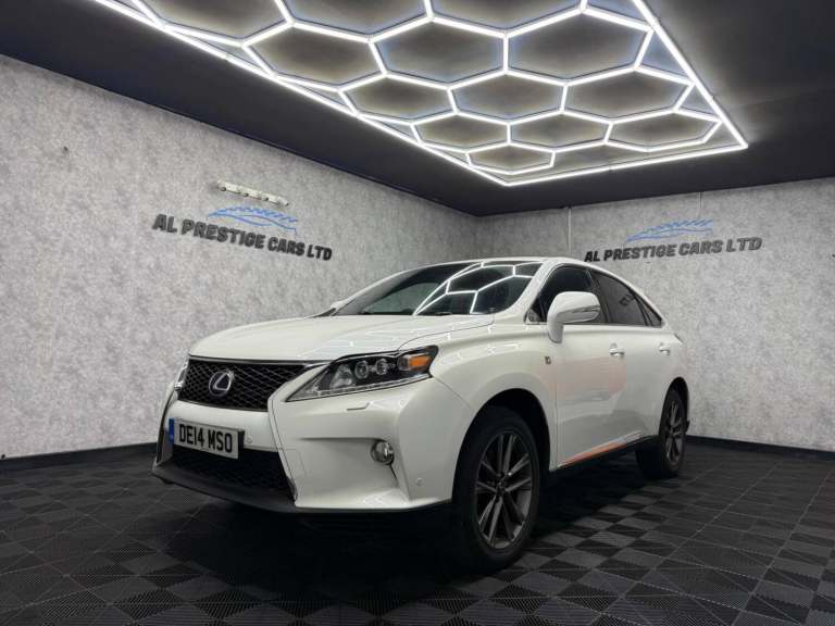 2014 Lexus RX 3.5 450h V6 F Sport CVT 4WD Euro 5 (s/s) 5dr ESTATE Petrol/Electric Hybrid Automatic