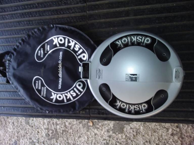 Steering wheel disklok