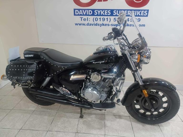 Keeway Superlight 125 CRUISER 75-REG ONLY 66 MILES £2399.OTR