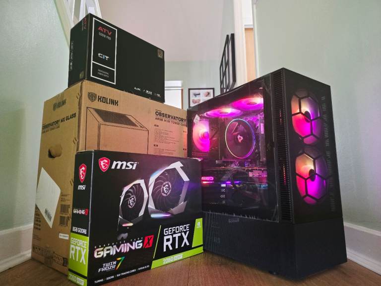 Ryzen 5 Gaming PC | RTX 2060 Super | 16GB | ARGB Fans | ATX | 1TB | Warranty #usedpriceperformance