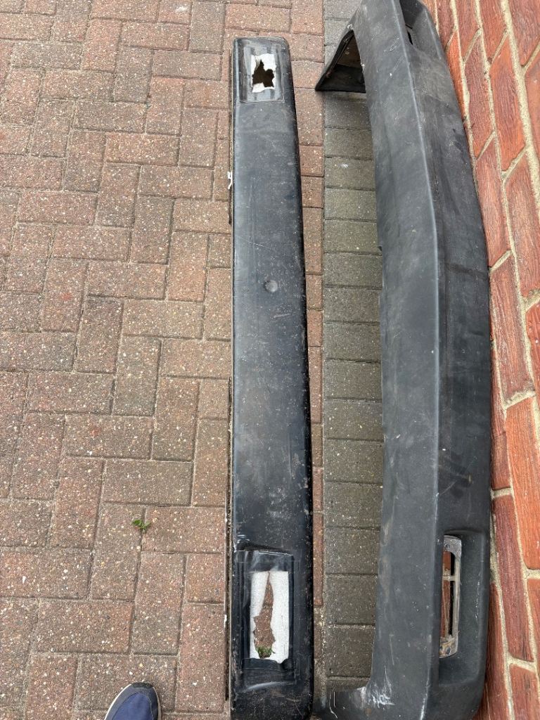 TR7 back and front bumpers 
