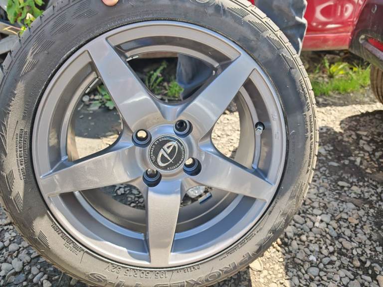 15 inch wheels and tyres  x4 kosei  