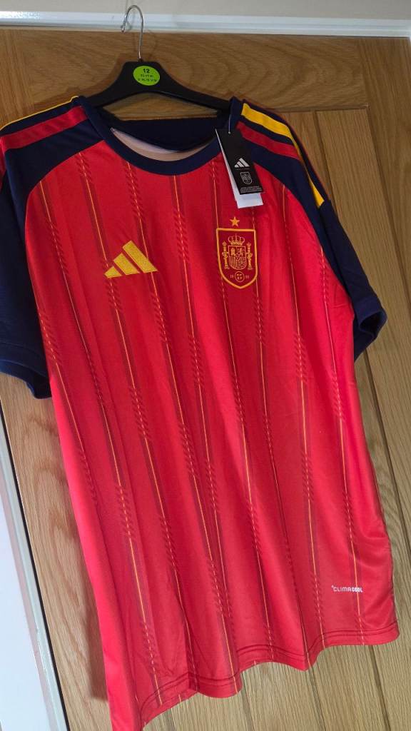 Spain Football Shirt - NEW with Tags