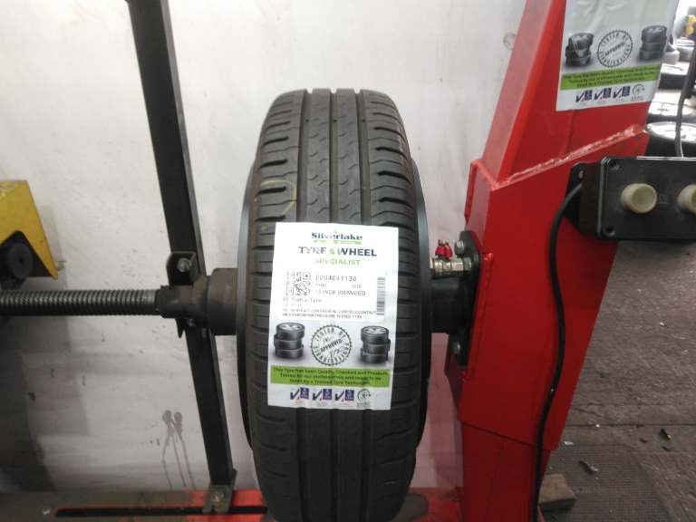 185-65-R15 92t Continental Contiecocontact 6mm Partworn Pressure Tested Tyre