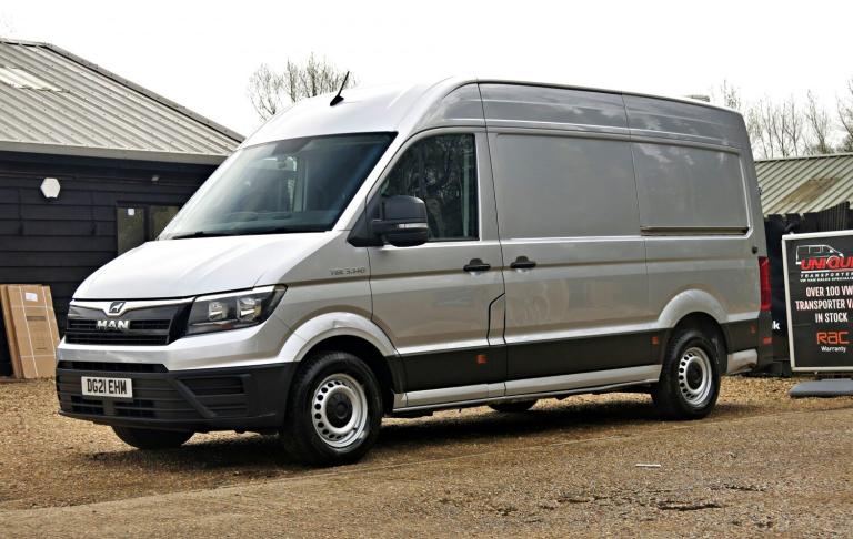 MAN TGE 140HP MWB HIGHROOF 2.0 3140d Silver Manual Diesel 2021