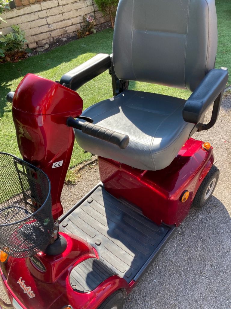 Freerider Mayfair Mobility Scooter – Red, Good Condition