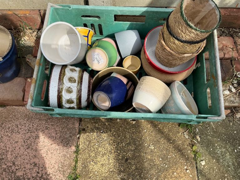 Used plant pots All 20peach