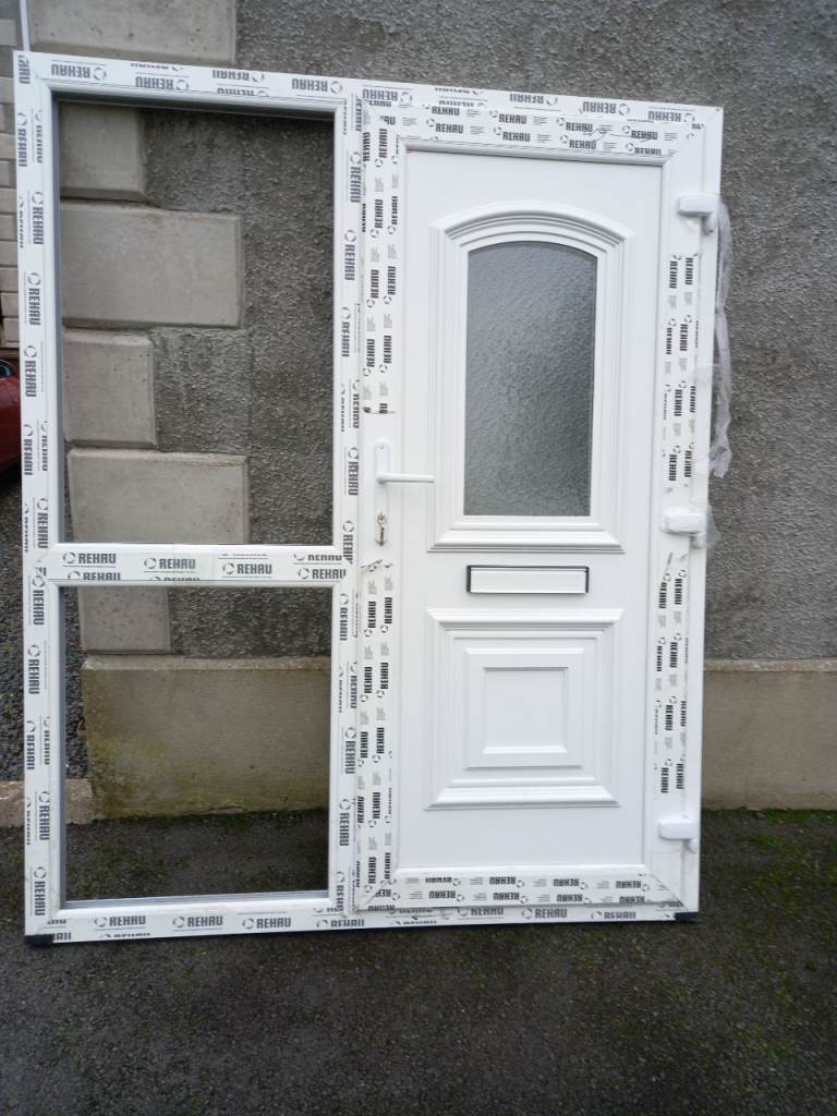 PVC door & sidelight