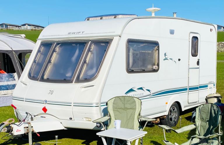 Swift Challenger 480 SE 2 berth caravan 