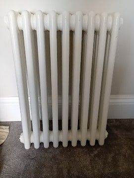 Radiator column white 